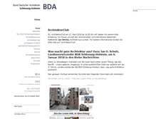 Tablet Screenshot of bda-schleswigholstein.de